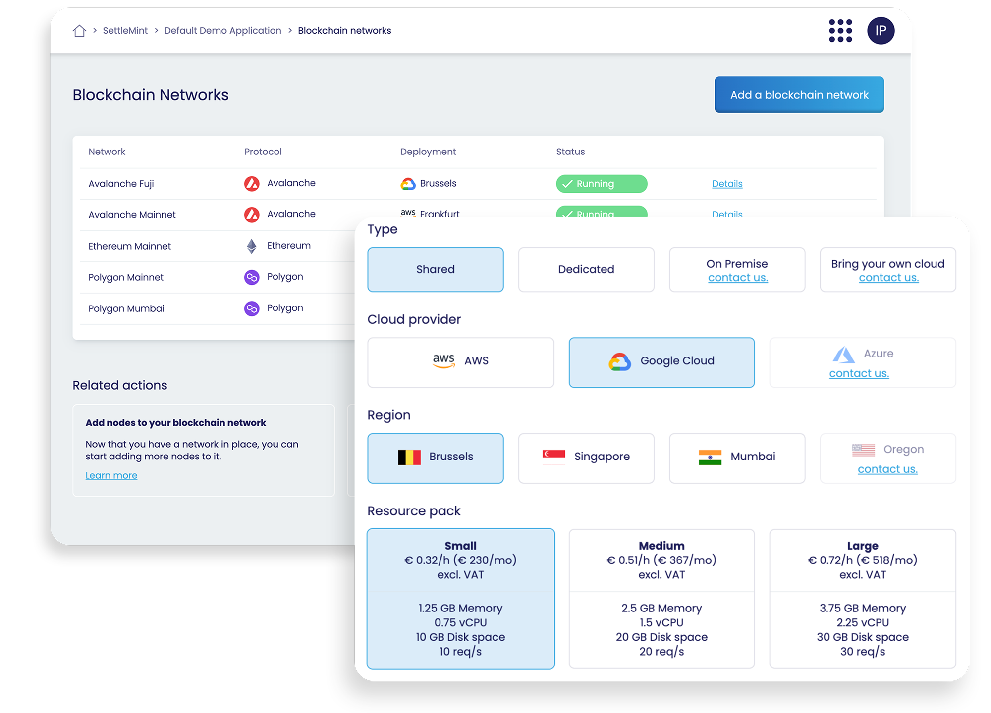 Blockchain platform features I SettleMint